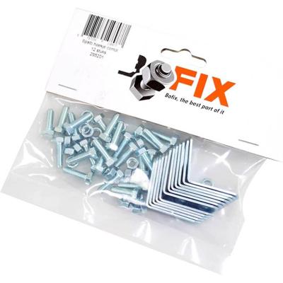 Bofix voor spatbord montage beugel per 12. (spatbordhoekje)