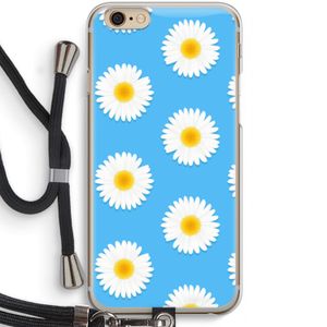 Margrietjes: iPhone 6 / 6S Transparant Hoesje met koord