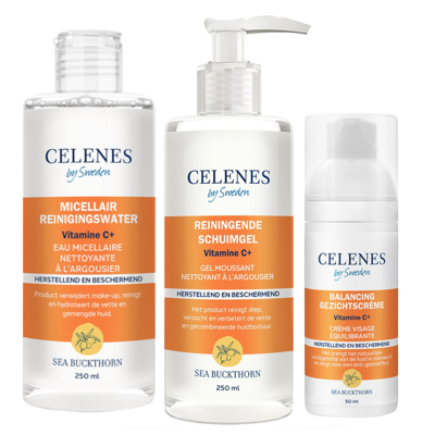 Celenes by Sweden Sea Buckthorn Gezichtsverzorgingsset -