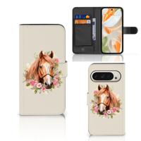 Telefoonhoesje | Met pasjeshouder | voor Google Pixel 9 | 9 Pro Paard