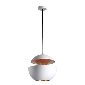 DCW Editions Here Comes the Sun 250 Hanglamp - Wit - Koper