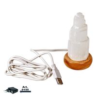 Seleniet Lamp Mini Mood Ijsberg USB - 10 cm (ca. 500 gram) - thumbnail