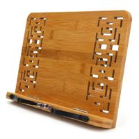 Hout Tablet boekensteunen beugel Cookbook tekstboeken document bamboe opvouwbare lezing rest boek stand type: holle medium
