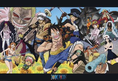 Poster One Piece - Dressrosa 91,5x61cm