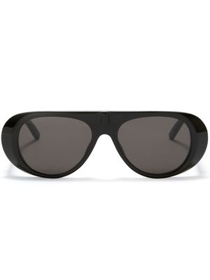 Palm Angels Eyewear lunettes de soleil Sierra à monture ronde - Noir