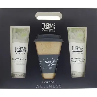 Therme Geschenkset Zen White Lotus - 3 delig Therme Geschenkset Zen White Lotus - 3 delig