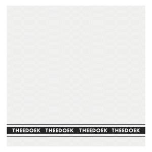 DDDDD Theedoek Pelle 60x65cm - white - set van 6