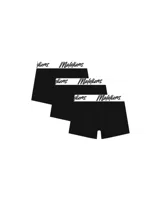 Malelions Boxershort 3-Pack KIDS Black/Black - Maat 92 - Kleur: Zwart | Soccerfanshop