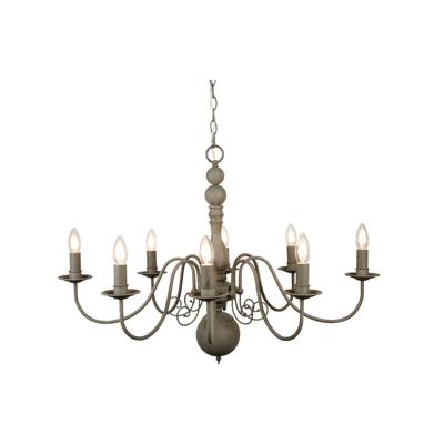 Searchlight Ovale kroonluchterGreythorne - 2268-8GY