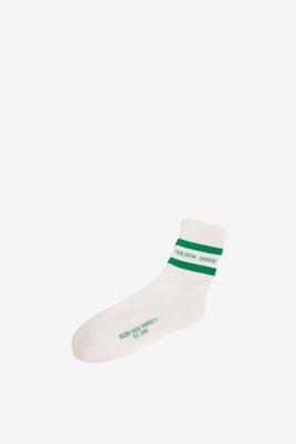 Golden Goose sokken GUP00883.P000487.81237 old white/green