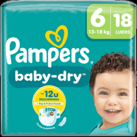 Pampers BabyDry Maat 6, 18 Luiers bij Jumbo