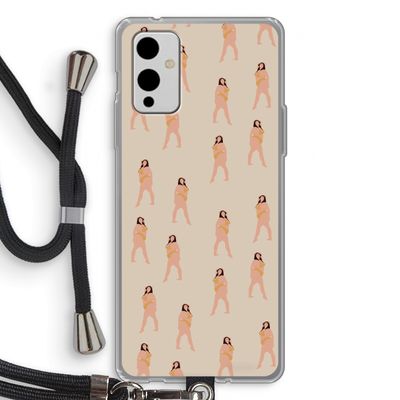 You're so golden: OnePlus 9 Transparant Hoesje met koord