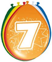 Ballonnen '7' (8 st) - thumbnail