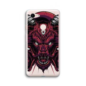 Hell Hound and Serpents: Google Pixel 3 XL Transparant Hoesje