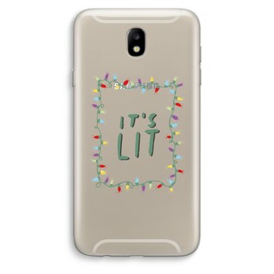 It's Lit: Samsung Galaxy J7 (2017) Transparant Hoesje