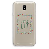 It's Lit: Samsung Galaxy J7 (2017) Transparant Hoesje