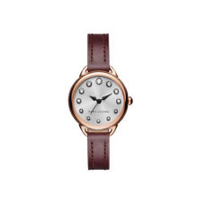 Horlogeband Marc by Marc Jacobs MJ1481 Leder Rood 10mm