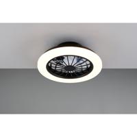 Trio PlafondventilatorRotsund zwart Ø 38cm - R69222132