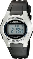 Horlogeband Casio W42H-1AV / W43H / 10040373 Kunststof/Plastic Zwart 14mm