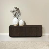 Livingfurn TV-meubel 'Novero' Eiken, 140cm, kleur Espresso