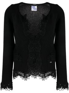 CHANEL Pre-Owned cardigan en cachemire mélangés (2006) - Noir