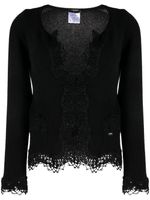 CHANEL Pre-Owned cardigan en cachemire mélangés (2006) - Noir