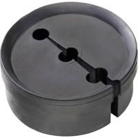 Wiska 10103108 GFD 25/01/090 Dicht-inzetstuk Slagvast, Met trekontlasting M25 Kunststof Zwart (RAL 9005) 25 stuk(s)