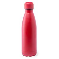 RVS waterfles/drinkfles rood met schroefdop - 790 ml - Sportfles - Bidon - extra groot