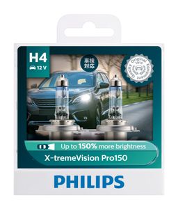Philips Philips 12342XVPS2 X-treme Vision Pro150 H4 2 stuks 0730269