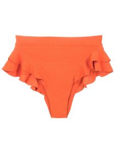 Clube Bossa bas de bikini Turbe à taille haute - Orange