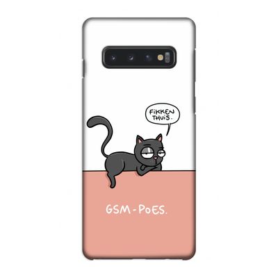 GSM poes: Samsung Galaxy S10 4G Volledig Geprint Hoesje