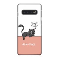 GSM poes: Samsung Galaxy S10 4G Volledig Geprint Hoesje
