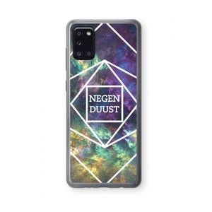 Negenduust ruimte: Samsung Galaxy A31 Transparant Hoesje