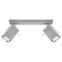 Plafondlamp MERIDA 2 grijs