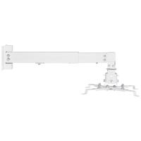 SpeaKa Professional SP-PWM-101 Beamer-wandbeugel Draaibaar Afstand tot de muur (max.): 600 mm Wit