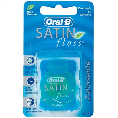 Oral-B Satin Floss Mint 25m