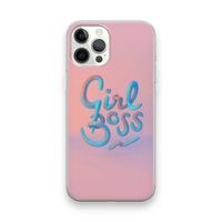 Girl boss: iPhone 12 Pro Max Transparant Hoesje