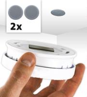 Alecto MK-2 TWIN Montageset tbv rookmelders - Melders ophangen zonder boren!