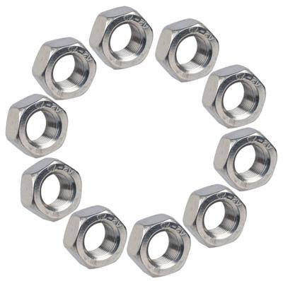 Unbranded Anp naafd moer open m12x1 rvs zi ds a 10