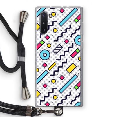 8-bit N°8: Samsung Galaxy Note 10 Transparant Hoesje met koord