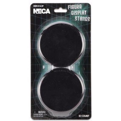 Black Action Figure Display Stands, 10 stuks Standaard