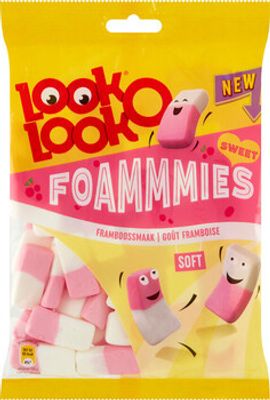 Look O Look Look O Look - Foammies Raspberry 180 Gram 12 Stuks
