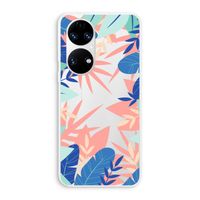 Tropisch: Huawei P50 Transparant Hoesje Tropisch: Huawei P50 Transparant Hoesje