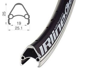 Velg 28 inch 622 primax e srx zwart 36 geslepen zijkant