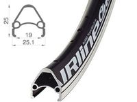 Velg 28 inch 622 primax e srx zwart 36 geslepen zijkant