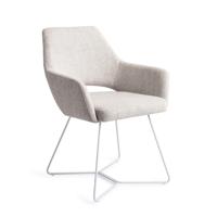 Jesper Home Eetkamerstoel 'Yanai' Beehive White, kleur Pigeon Jesper Home Eetkamerstoel 'Yanai' Beehive White, kleur Pigeon