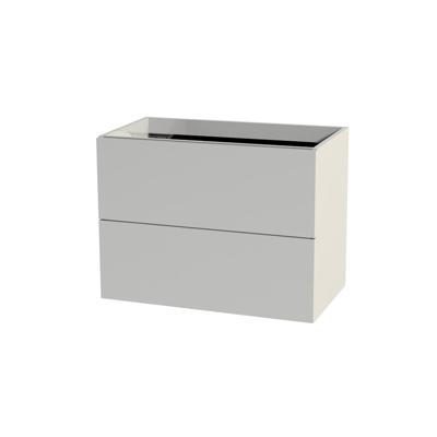 Tiger Wastafelonderkast Studio 80 cm Hoogglans Wit