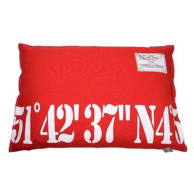 Lex & Max Hondenkussen Number 51-42 Rood - 100 X 70cm Lex & Max Hondenkussen Number 51-42 Rood - 100 X 70cm