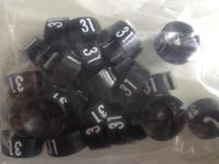 MB zwart/wit 31 voor op kledinghanger