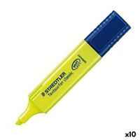 Fluoriscerende Markeerstift Staedtler Textsurfer Classic Geel 10 Stuks